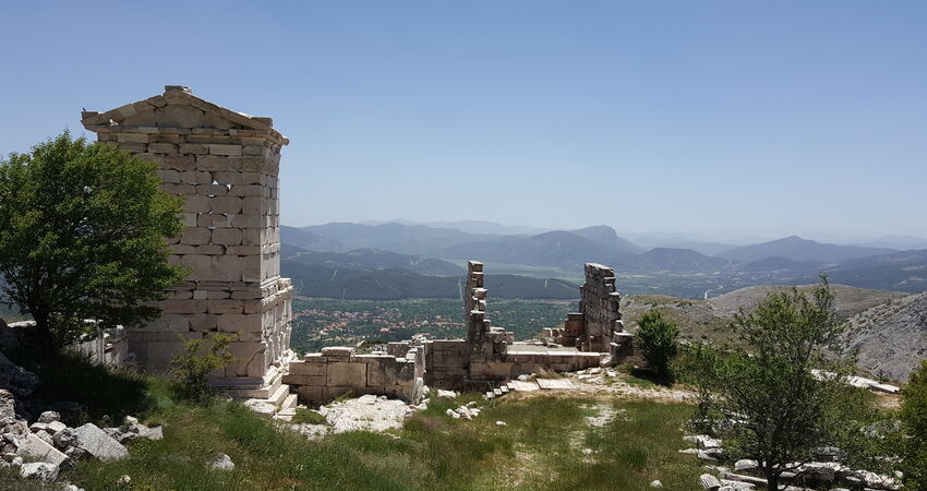 Sagalasos Antik Kenti Sanda Gölü Gölhisar Kibrya Antik Kenti