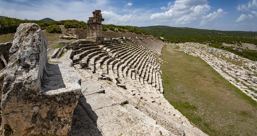 Sagalasos Antik Kenti Sanda Gölü Gölhisar Kibrya Antik Kenti